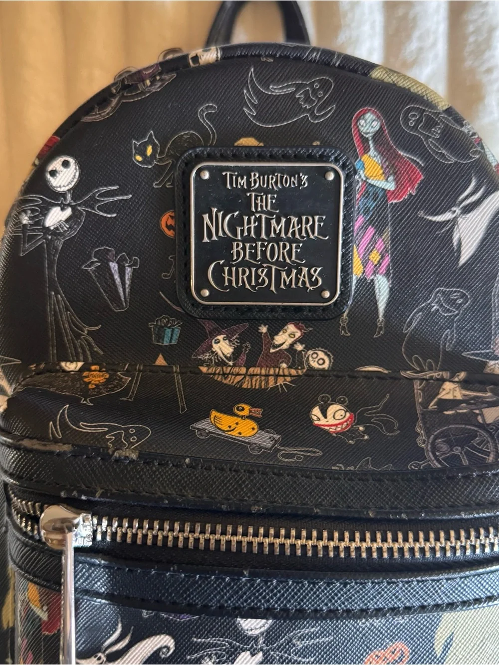 Loungefly NBC Black Mini Backpack